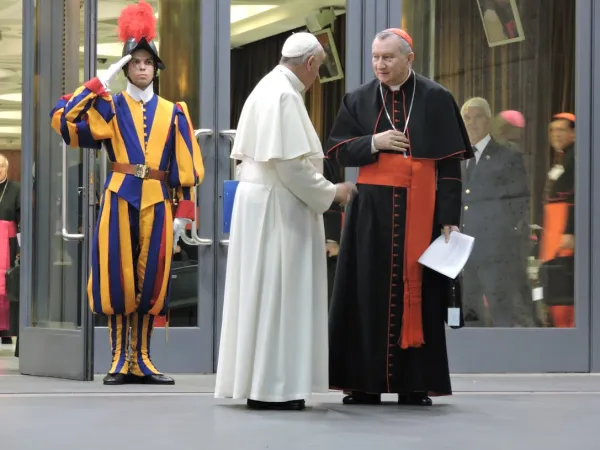 Papa Francesco ed il Cardinale Parolin |  | Marco Mancini - Acistampa