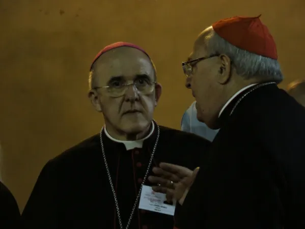 Il Cardinale Sandri a colloquio con il Cardinale Osoro Sierra |  | MM Acistampa