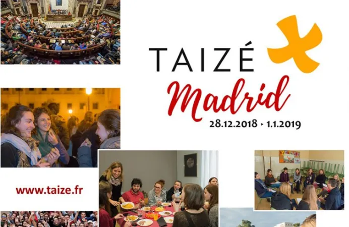 Foto Ufficiale dell'Incontro della Comunità di Taizé a Madrid | LogoUfficiale dell'Incontro della Comunità di Taizé a Madrid | Taizé