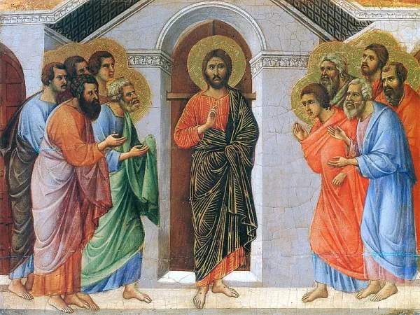 Gesù risorto con gli Apostoli |  | pubblico dominio 