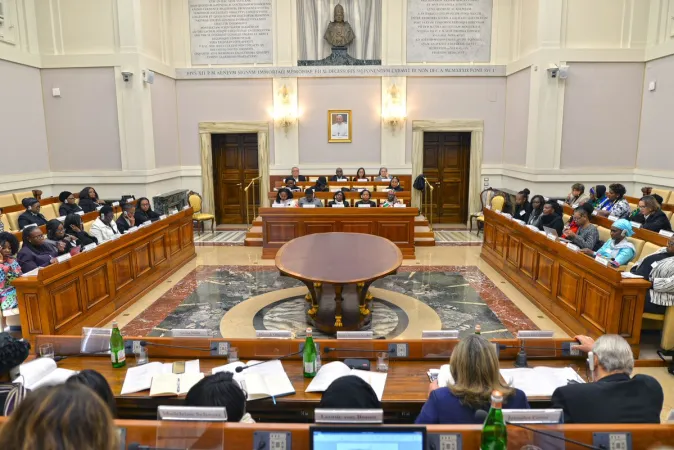 Donne giudice in Vaticano | Un momento dell'incontro delle donne giudice in Vaticano, Casina Pio IV, 12 dicembre 2018 | Casina Pio IV