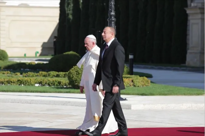 Il Papa e il Presidente azero |  | Alan Holdren /CNA