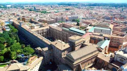 Una veduta aerea dello Stato di Città del Vaticano / Vaticanstate.va