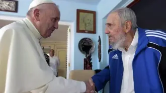 Papa Francesco ha incontrato Fidel Castro