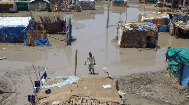 Sud Sudan, inondazioni | Le inondazioni di agosto 2021 in Sud Sudan | Twitter