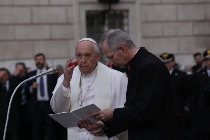 Papa Francesco a Piazza di Spagna |  | Daniel Ibanez / ACI Group