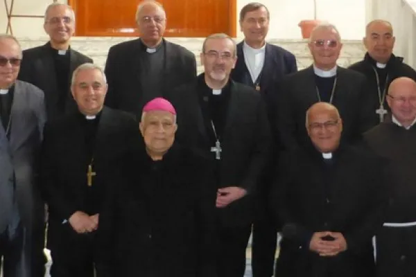 Foto di gruppo dei vescovi del CELRA al termine della plenaria 2019, che si è tenuta al Cairo dal 21 al 24 febbraio  / Patriarcato Latino di Gerusalemme