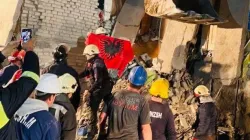 Alcune immagini del terremoto in Albania / pd da Twitter