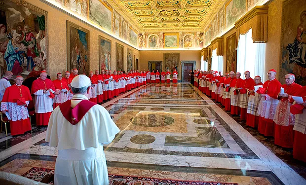 Papa Francesco tiene il Concistoro per le Canonizzazioni |  | Vatican Media 