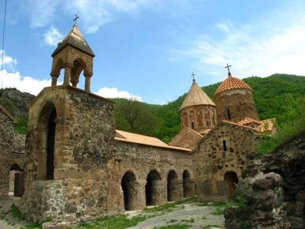 Uno dei monasteri cristiani in Nagorno Karabakh | Twitter - Ministero della Cultura azero