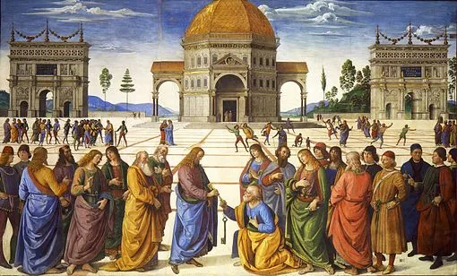 Gesù consegna le chiavi a Pietro |  | pubblico dominio