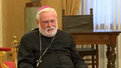 L'arcivescovo Paul Richard Gallagher, segretario vaticano per i rapporti con gli Stati / Twitter