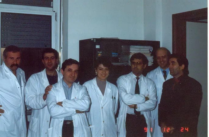 Vittorio Trancanelli con la sua equipe medica  |  | Postulazione 