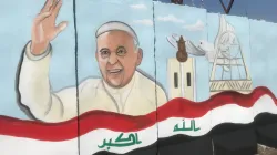 Murales di Papa Francesco a Baghdad / Twitter