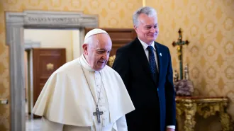 Pace e sicurezza tra i temi dell’incontro di Papa Francesco e il presidente di Lituania