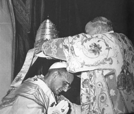 Incoronazione Paolo VI | L'incoronazione di Papa Paolo VI | Wikimedia commons
