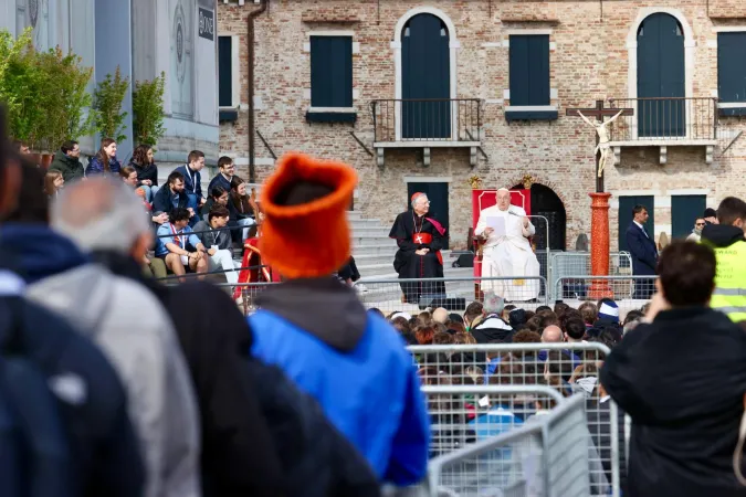 Il Papa e i giovani a Venezia |  | Daniel Ibanez CNA