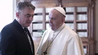 Pace, sicurezza, dialogo. Il Papa a colloquio con il Presidente della Bosnia-Erzegovina