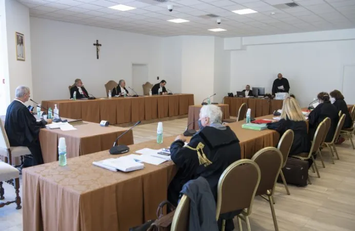 Processo Palazzo di Londra | Una delle udienze del processo in Vaticano | Vatican Media / ACI Group