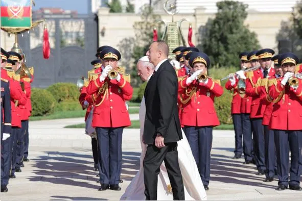 Il Papa e il Presidente azero |  | Alan Holdren /CNA