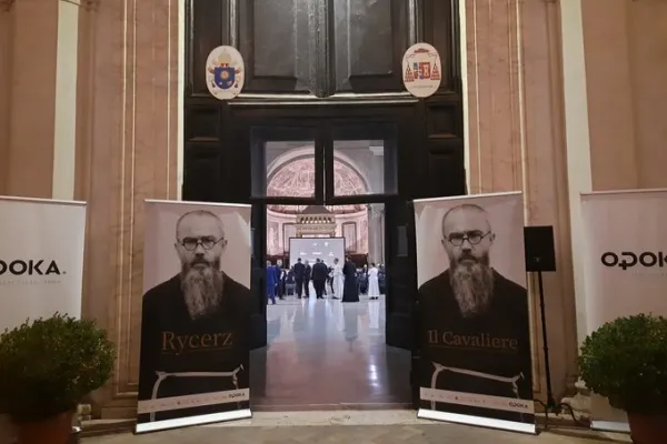 La presentazione del documentario su San Massimiliano Kolbe presso la chiesa di San Pietro in Vincoli a Roma / PLinHolySee