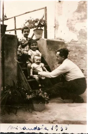 Odoardo Focherini con i figli nel 1935 |  | www.odoardofocherini.it