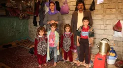 Una famiglia yazida rifugiata nel campo profughi di Duhok, nel Nord dell'Iraq / Daniel Ibanez / ACI Group