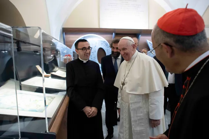 La visita del Papa alla Bav |  | @bibliovaticana