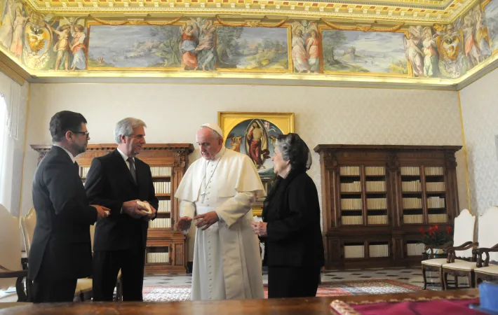 L'incontro tra il Papa e Vazquez |  | Presidencia de Uruguay