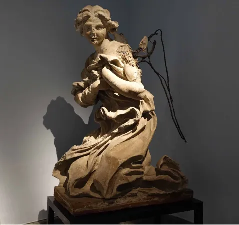 Uno dei bozzetti degli angeli di Bernini  |  | Musei Vaticani 