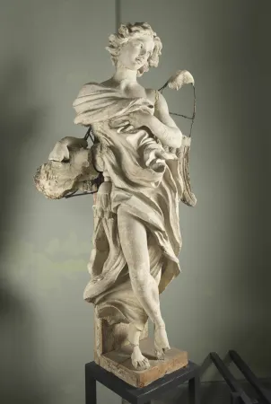 Uno dei bozzetti degli angeli di Bernini  |  | Musei Vaticani 