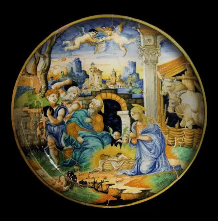 Uno dei piatti in mostra  |  | Musei Vaticani 