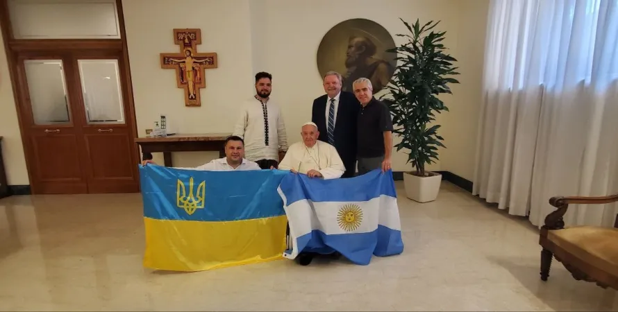 L'incontro tra Papa Francesco e alcuni intellettuali ucraini dello scorso 6 giugno  | RISU
