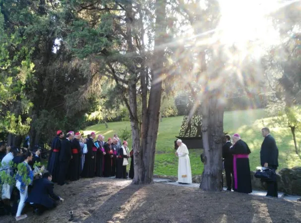 Papa inaugura statua della Madonna di Aparecida |  | Maria Ximena Rondon, ACI Group