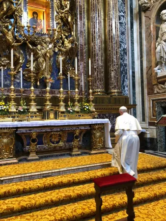 Il Papa a Santa Maria Maggiore |  | Holy See Press Office
