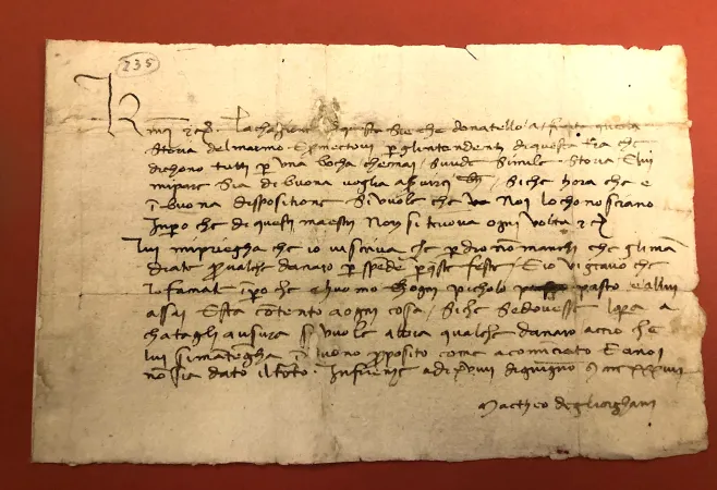 Le lettera di Matteo da Prato  |  | Archivio di Stato di Prato