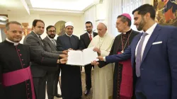 L'incontro di Papa Francesco con il Comitato di Abu Dhabi / Holy See Press Office 