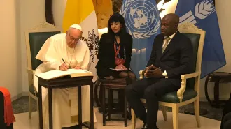 Papa Francesco all’IFAD: “Qui per i nostri fratelli che soffrono nel mondo”