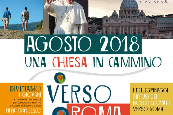 Il logo dell'incontro di Papa Francesco con i giovani l'11-12 agosto / CEI