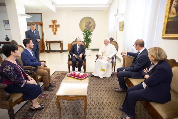 Papa Francesco e la presidenza del MEIC, 12 giugno 2020 / MEIC