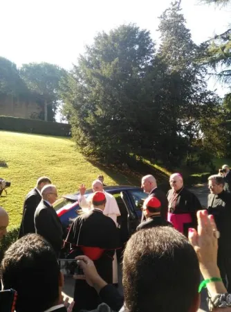 Papa inaugura statua della Madonna di Aparecida |  | Maria Ximena Rondon, ACI Group