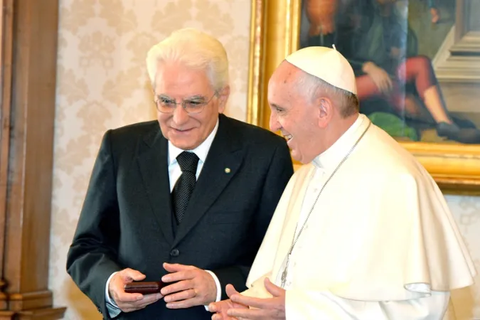 Il Papa e il Presidente Mattarella |  | Presidenza della Repubblica