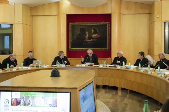 Il Cardinale Zuppi, presidente della CEI, parla al Consiglio Permanente, Roma, 23 gennaio 2023 | CEI