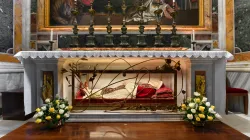 Le spoglie di San Giovanni XXIII collocate sotto l'altare di San Girolamo / Vatican Media / ACI Group