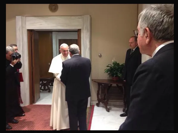 Papa Francesco riceve Raul Castro  | Papa Francesco riceve Raul Castro  | TW@claudiamedd