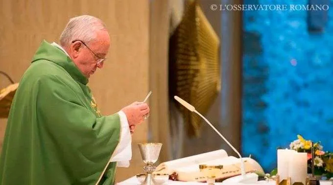 Papa Francesco a Santa Marta  |  | Vatican Media / ACI Group