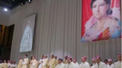 Un momento della beatificazione di Pauline Jaricot a Lione, 22 maggio 2022 / Fides 