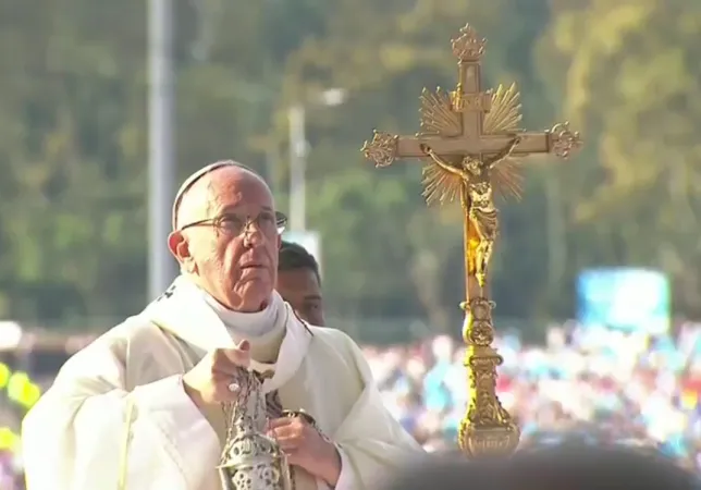 Il Papa celebra la Messa a Bogotà |  | CTV
