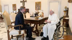 Papa Francesco e il Primo Ministro ceco Petr Fiala, 9 giugno 2022 / twitter Petr Fiala