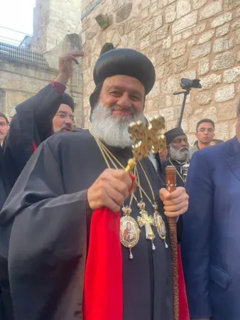 Il patriarca siro ortodosso Efrem a Gerusalemme | Twitter